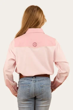 Discount Ringers Western Annie Kids Western Shirt - Pink