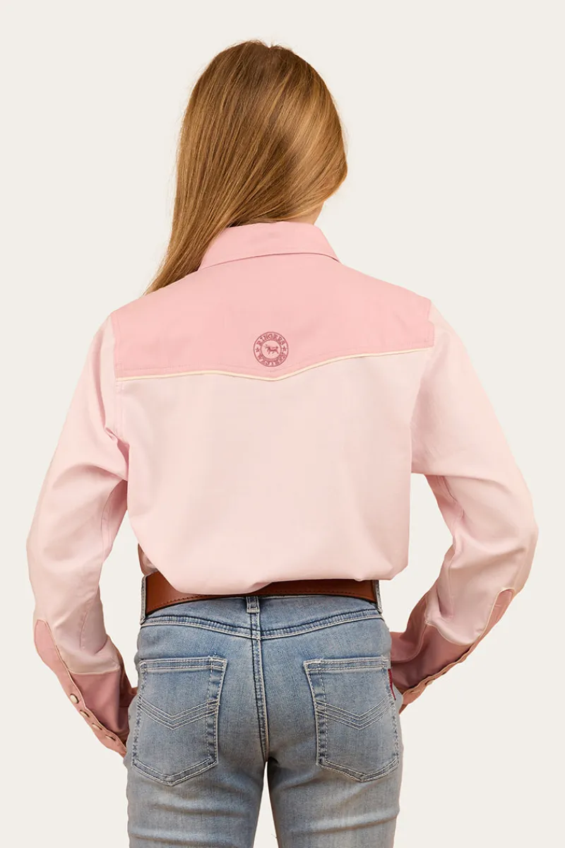Discount Ringers Western Annie Kids Western Shirt - Pink