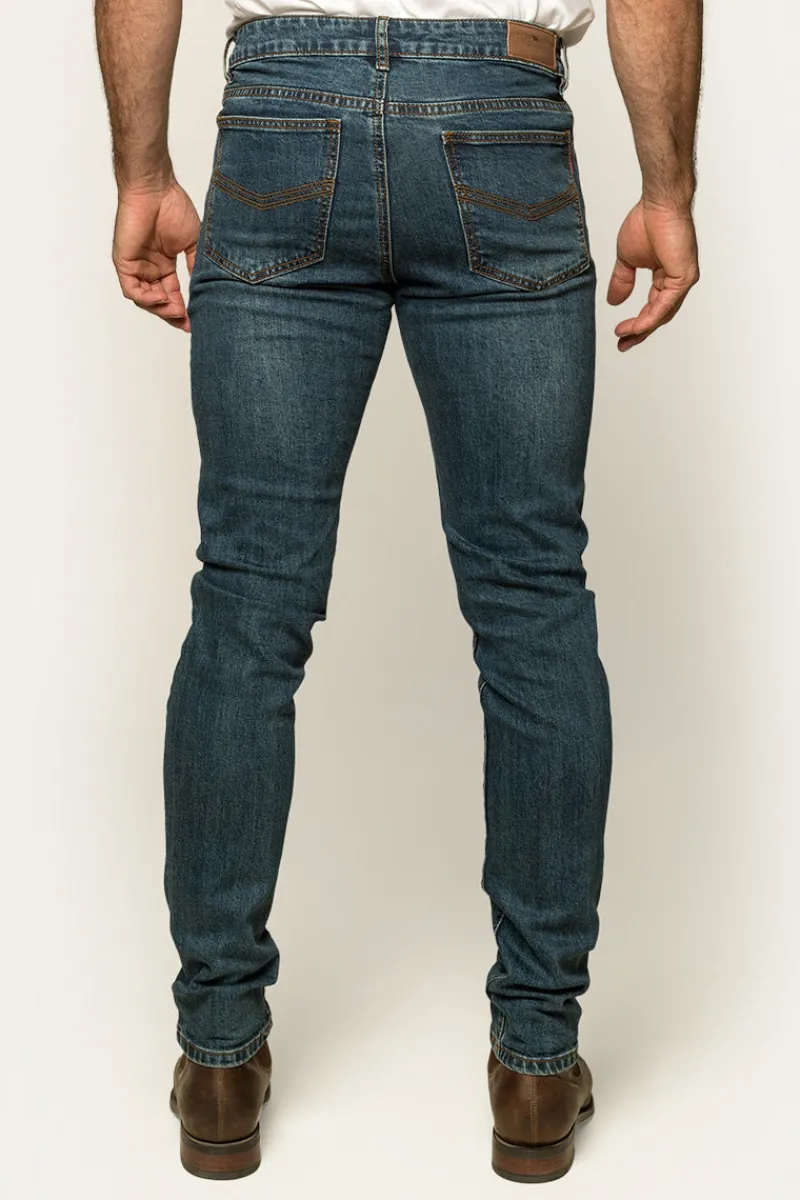 Outlet Ringers Western Austin Mens Slim Fit Jeans - True Blue