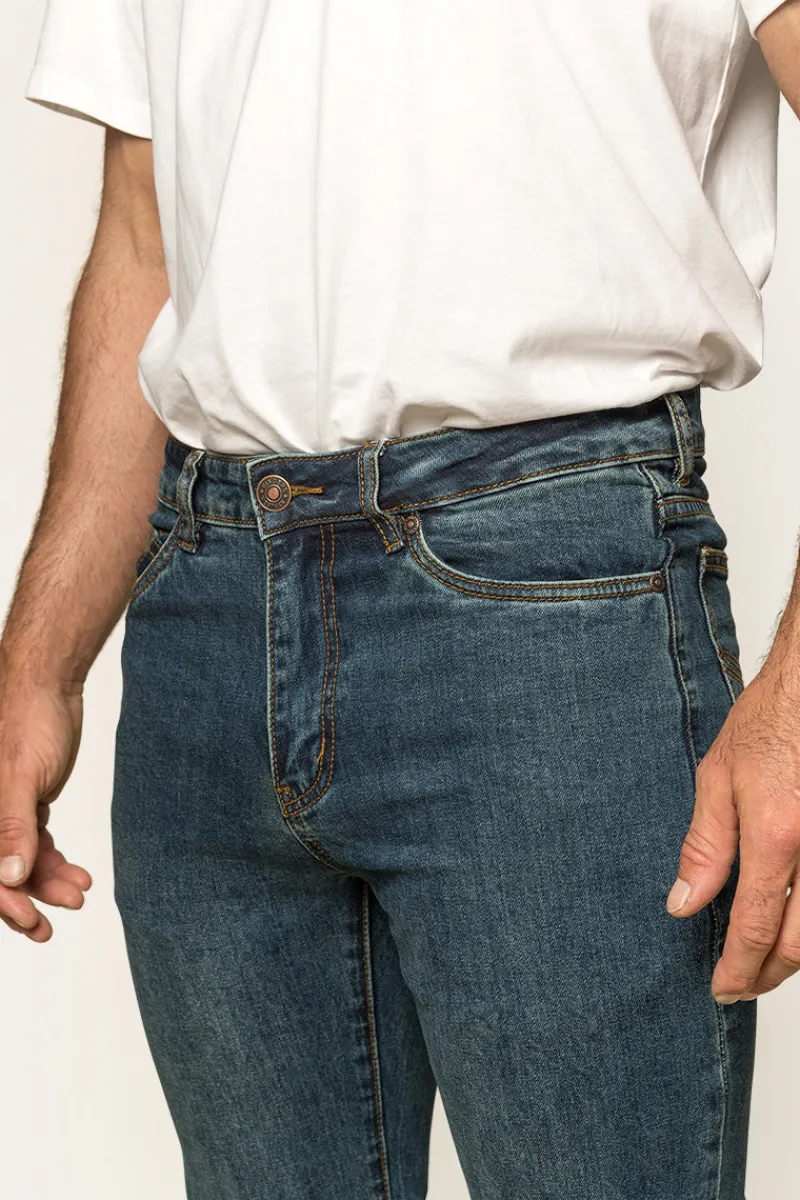 Outlet Ringers Western Austin Mens Slim Fit Jeans - True Blue