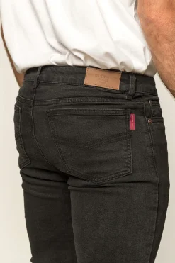 Discount Ringers Western Austin Mens Slim Fit Jeans - Black