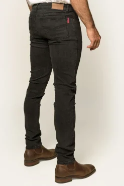 Discount Ringers Western Austin Mens Slim Fit Jeans - Black