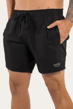Outlet Ringers Western AVOCA Mens Swim Short - Black