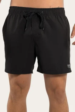Outlet Ringers Western AVOCA Mens Swim Short - Black
