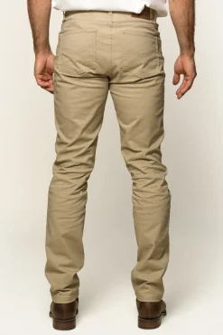 Discount Ringers Western Avondale Mens 5 Pocket Stretch Drill Jeans - Khaki