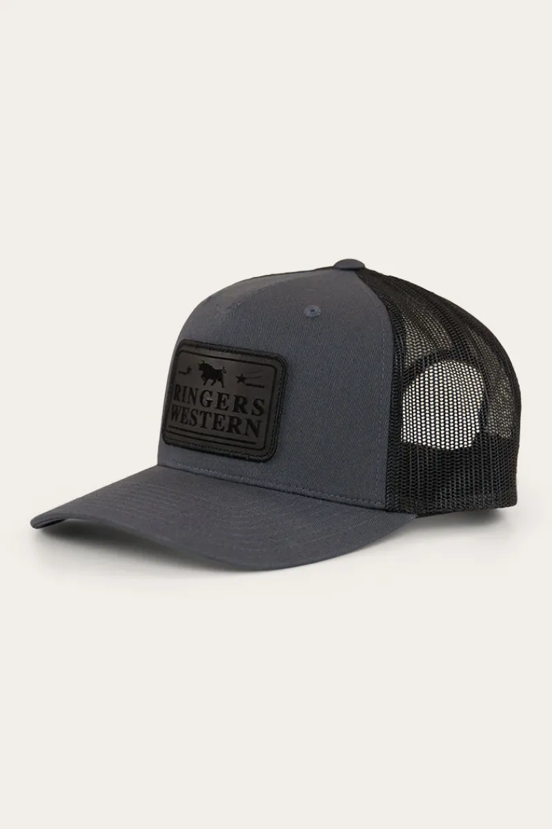 Ringers Western Awol Trucker Cap - Charcoal/Black