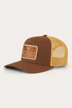 Discount Ringers Western Awol Trucker Cap - Chocolate