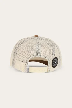 Ringers Western Axel 7 Panel Cap - Beige / Clay