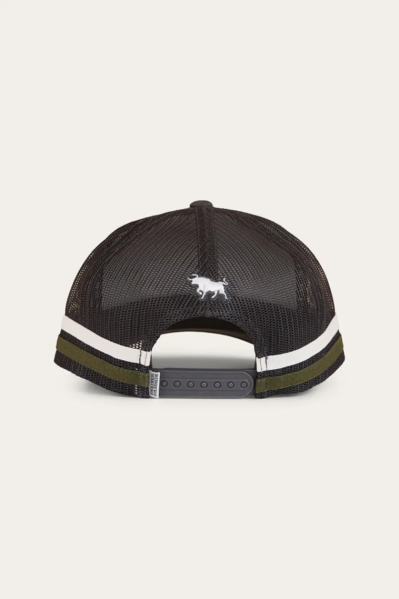 New Ringers Western Banks Trucker Cap - Military Green