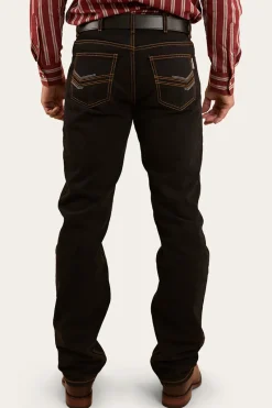 Clearance Ringers Western Barrington Mens Slim Fit Jean - Black
