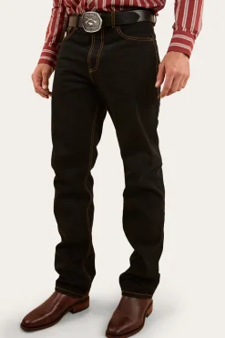 Clearance Ringers Western Barrington Mens Slim Fit Jean - Black
