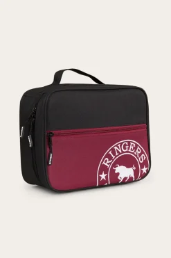 New Ringers Western Baxter Lunch Box - Burgundy/Black