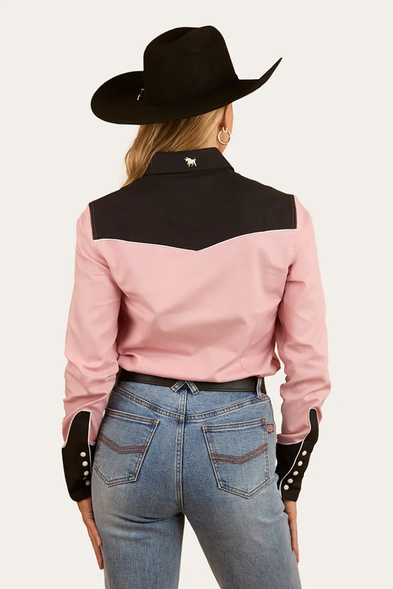 Online Ringers Western Bellingen Womens Western Shirt - Rosey Pink