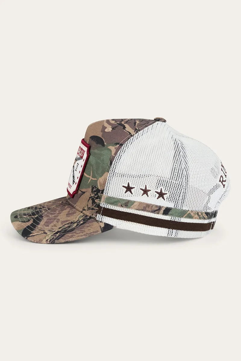 Online Ringers Western Big Buck Deep Fit Trucker Cap - Camo