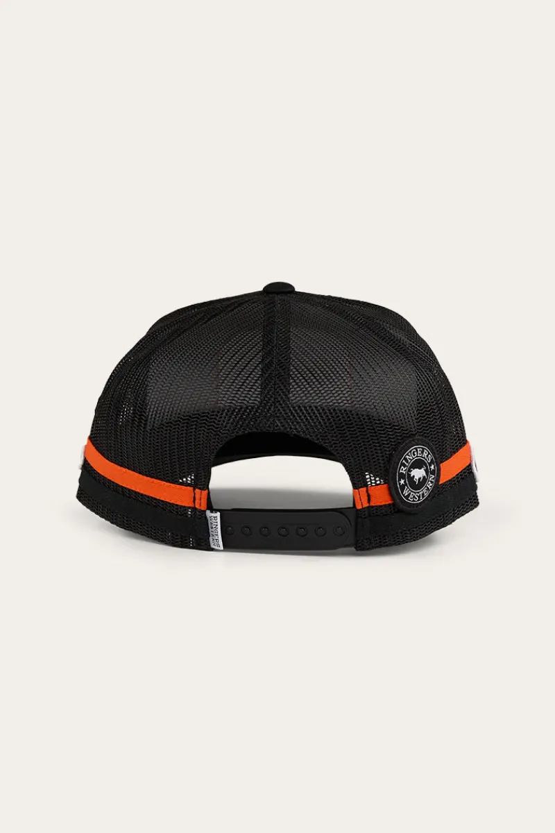 Ringers Western Big Rig Trucker Cap - Black