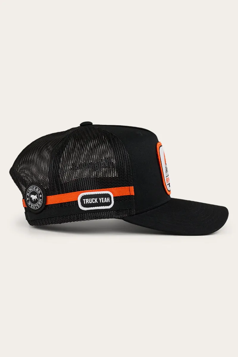 Ringers Western Big Rig Trucker Cap - Black