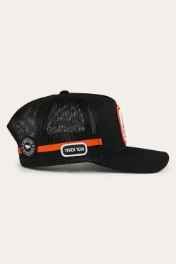 Ringers Western Big Rig Trucker Cap - Black