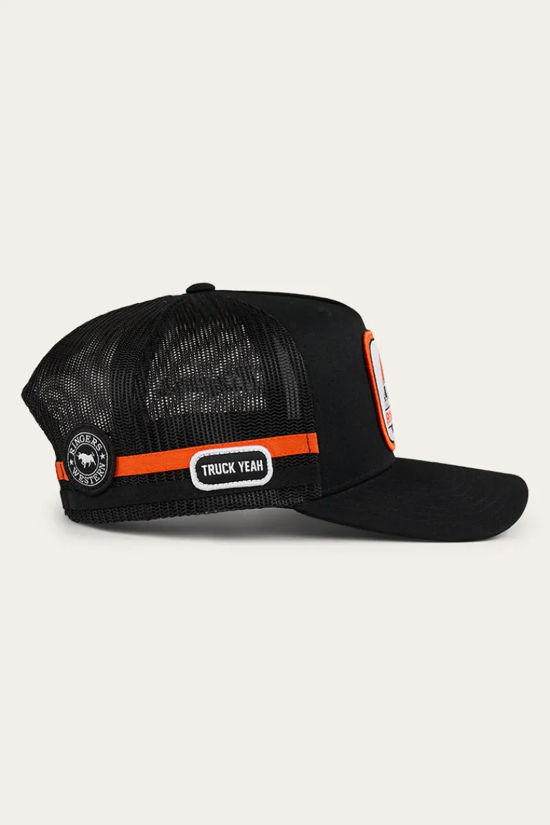 Ringers Western Big Rig Trucker Cap - Black