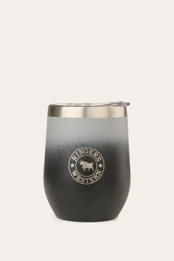 Ringers Western Bindi Wine Cup - Black / Silver