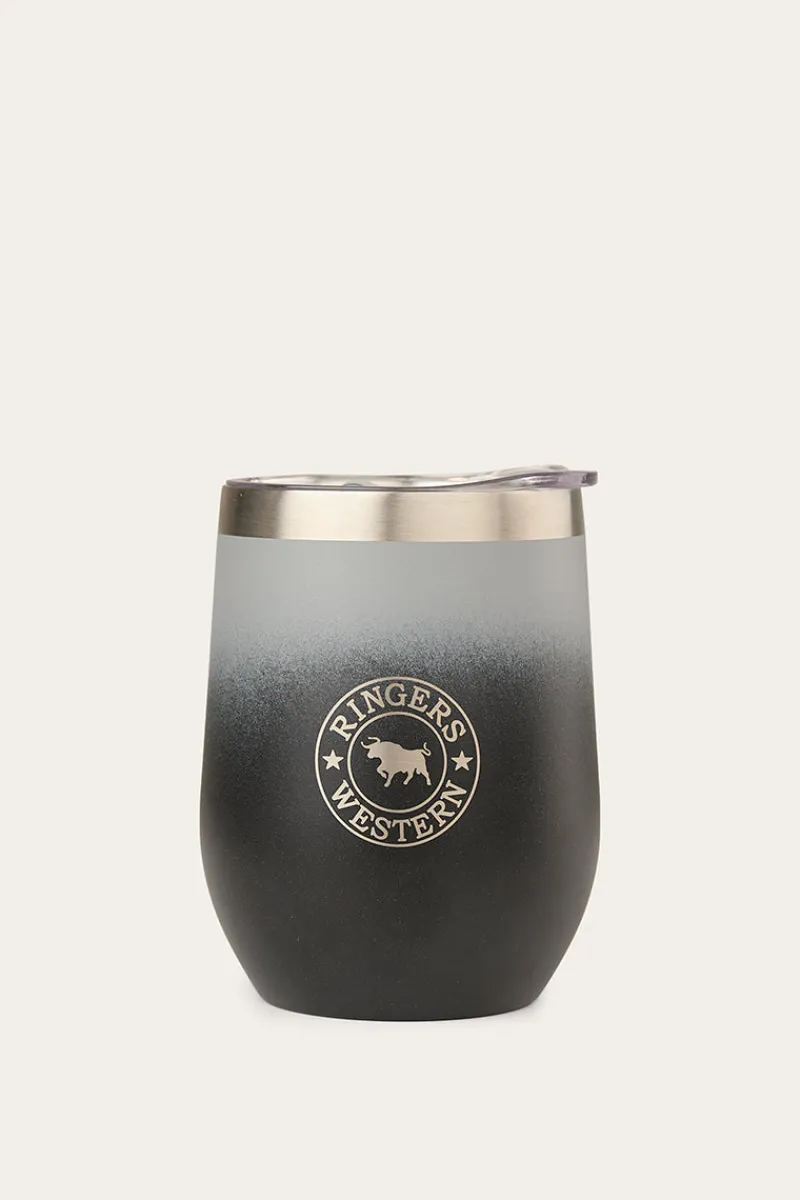 Ringers Western Bindi Wine Cup - Black / Silver