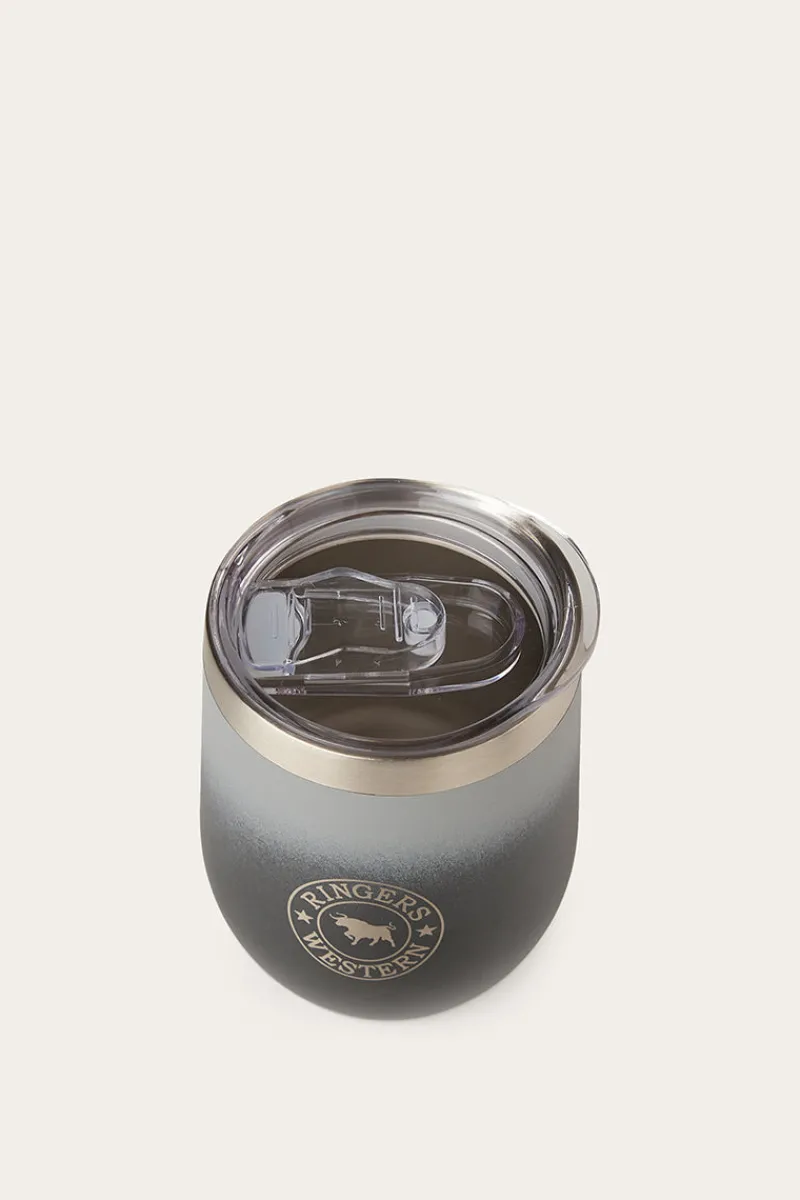 Ringers Western Bindi Wine Cup - Black / Silver