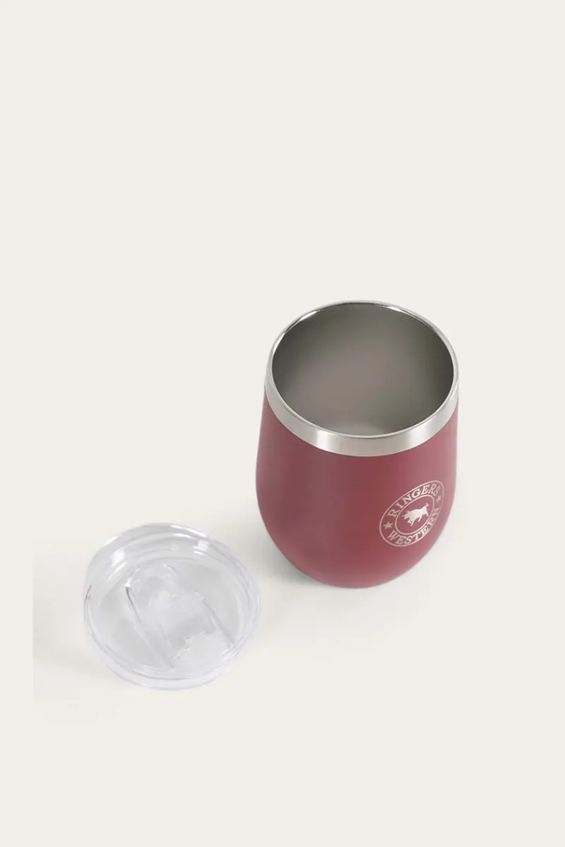 Sale Ringers Western Bindi Wine Cup - Maroon