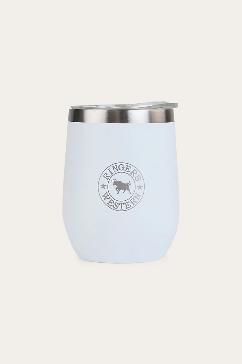 Clearance Ringers Western Bindi Wine Cup - White