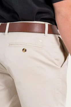 Hot Ringers Western Bingara Mens Chino Short - Bone