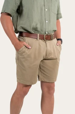 Ringers Western Bingara Mens Chino Short - Clay
