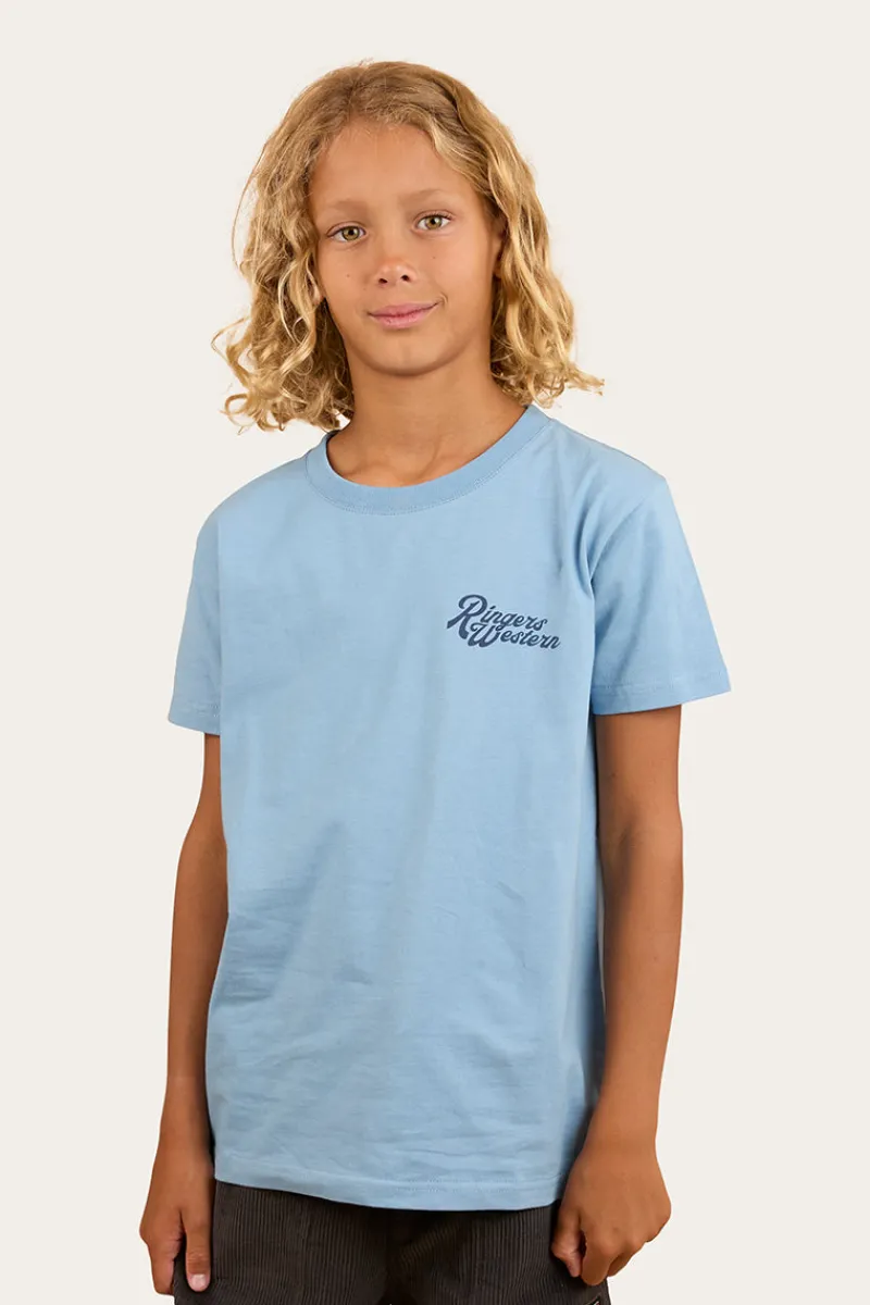 New Ringers Western Boot Scootin Kids Classic Fit T-Shirt - Dusk