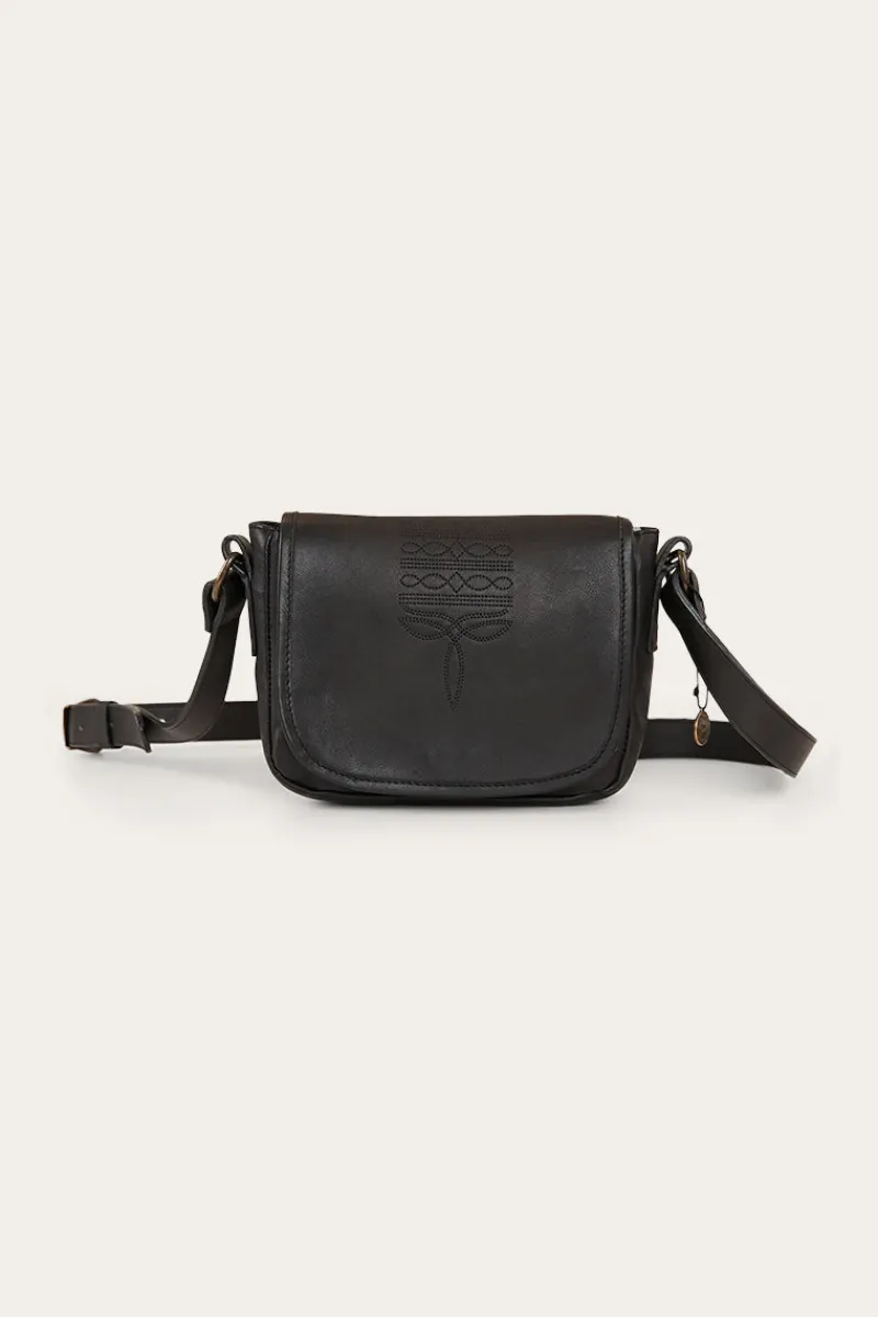 Hot Ringers Western Callie Saddle Bag - Black