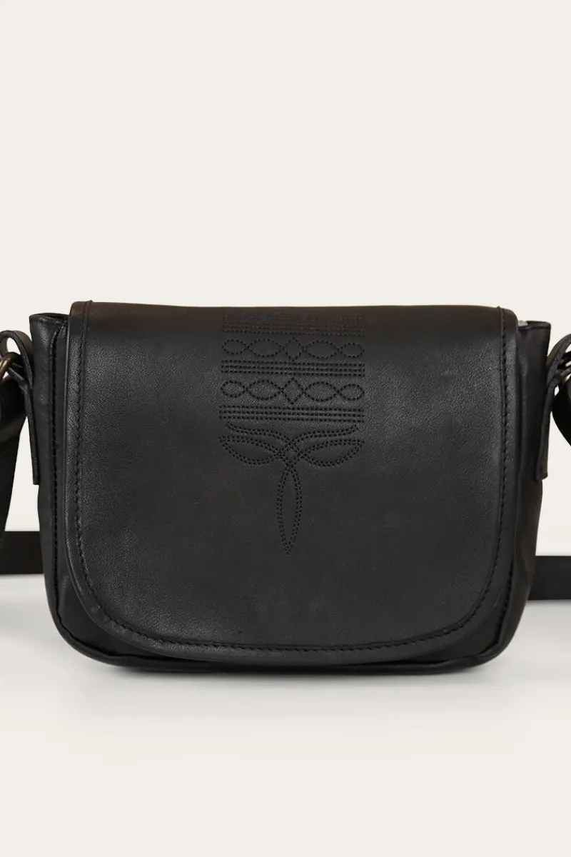 Hot Ringers Western Callie Saddle Bag - Black