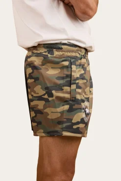 Sale Ringers Western Camo Footy Shorts - Black / Camo