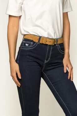 New Ringers Western Caroline Womens Mid-Rise Bootleg Jeans - Indigo Blue