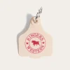 Clearance Ringers Western Cattle Tags - Biscuit