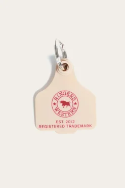 Clearance Ringers Western Cattle Tags - Biscuit