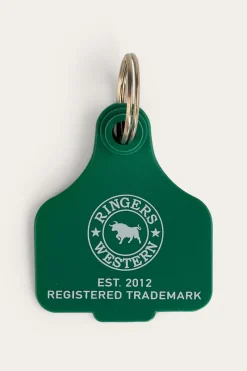 Clearance Ringers Western Cattle Tags - Lake Green