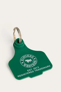 Clearance Ringers Western Cattle Tags - Lake Green