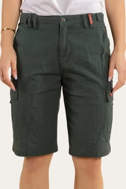 Best Ringers Western Clearwater Womens Ripstop Work Short - Forest