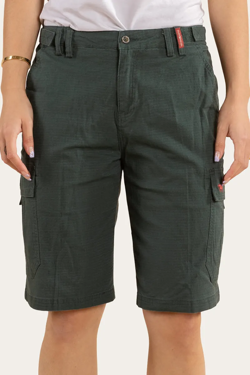 Best Ringers Western Clearwater Womens Ripstop Work Short - Forest