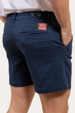 Hot Ringers Western Cloncurry Mens Heavy Weight Work Short - Dark Navy
