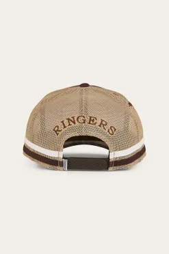 Sale Ringers Western Country Club Deep Fit Trucker Cap - Saddle Brown