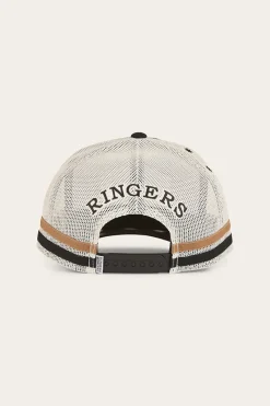 Ringers Western Country Club Deep Fit Trucker Cap - Black
