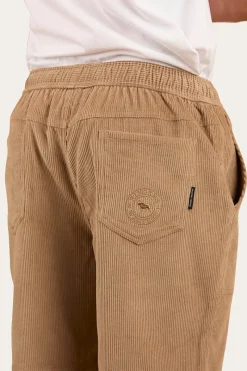 Hot Ringers Western Countryside Mens Corduroy Walk Short - Dark Sand