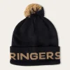 Hot Ringers Western Crescent Kids Beanie - Navy