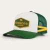 Hot Ringers Western Cunningham Kids Trucker Cap - Lake Green