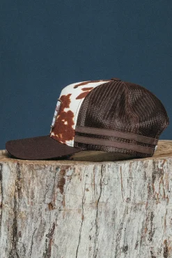 Best Ringers Western Daisy Trucker Cap - Chocolate
