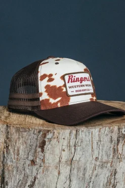 Best Ringers Western Daisy Trucker Cap - Chocolate