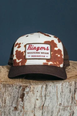 Best Ringers Western Daisy Trucker Cap - Chocolate