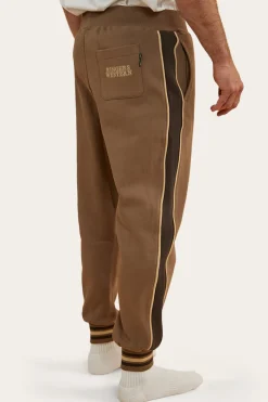 Hot Ringers Western Davis Mens Trackpant - Mushroom/Charcoal
